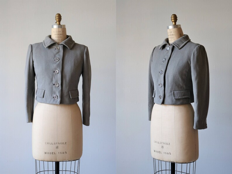 cropped jacket suit