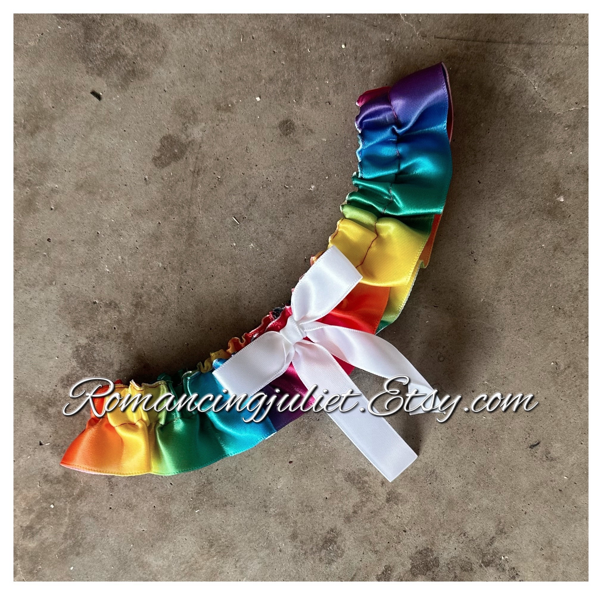 Rainbow Garter Belt - Etsy Rainbow Garter Belt - Etsy