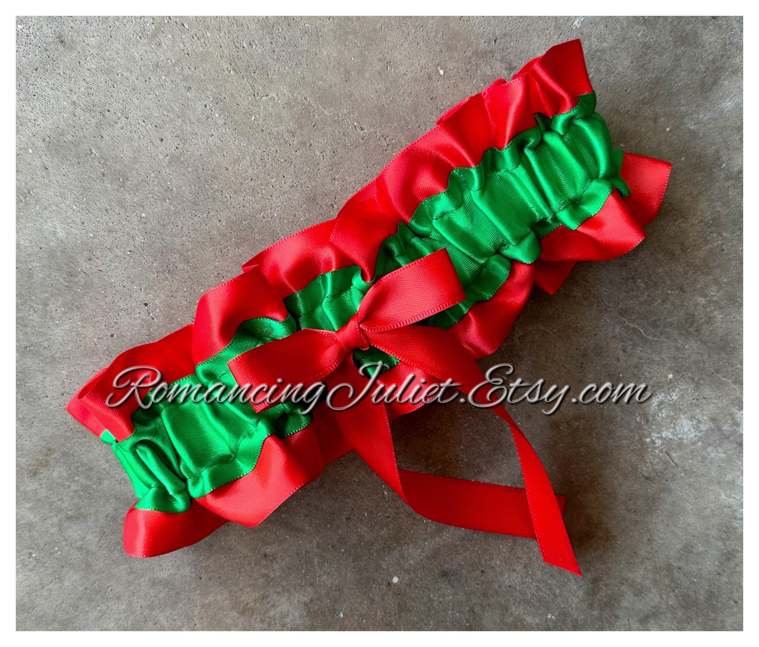 Christmas Garter Set - Etsy