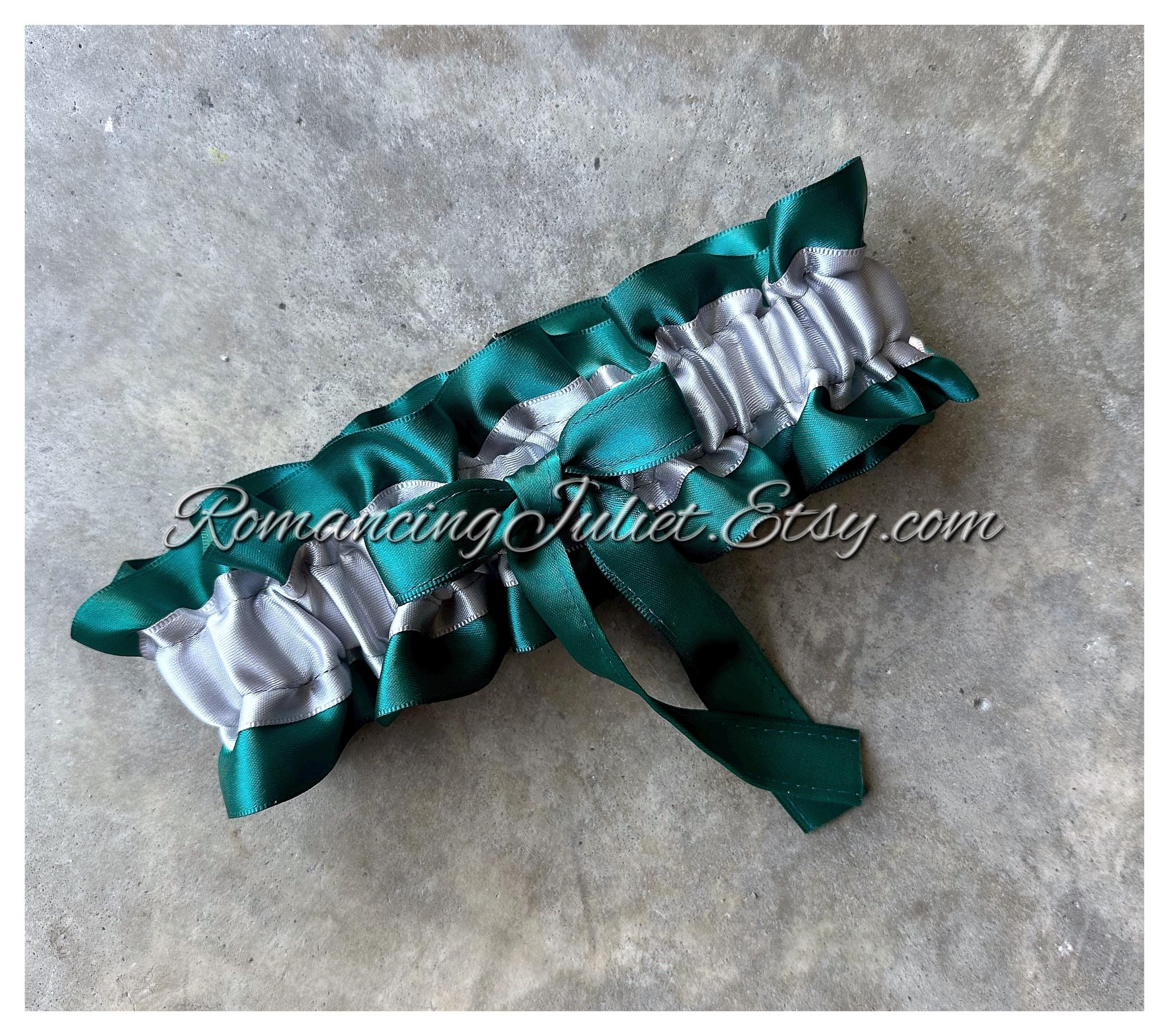 Peacock Garter Belt