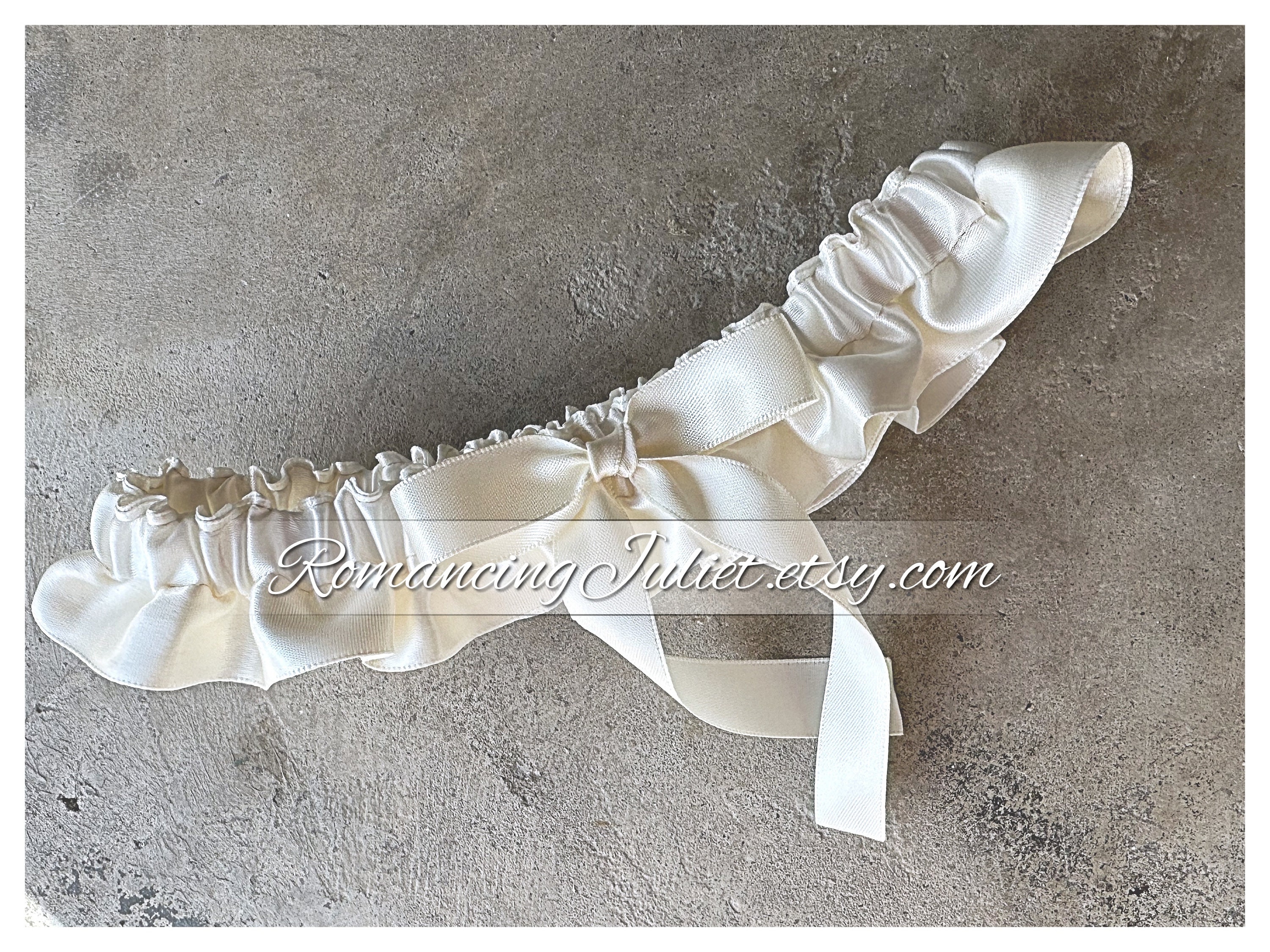 Satin Garter Belt