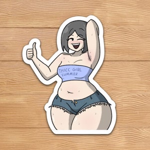 Hitchhiker Mona - 3&quot; Sticker