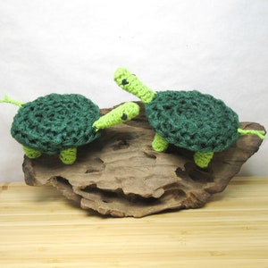 Paquete de 2 estropajos de crochet con forma de tortuga: Estropajo ecológico para platos