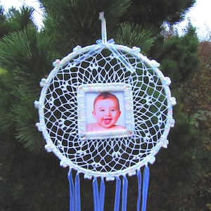 Atrapasueños para bebés. Bebés, cuentas para bebés, colorido, crochet, tapete, regalo para baby shower, hecho a mano, hogar, único, cintas, hilo para bebés, recuerdo.