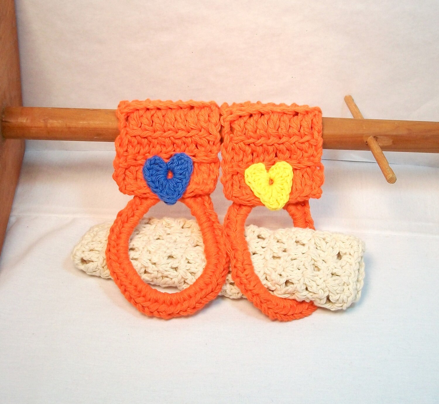 Los titulares de toallas de cocina para el hogar con apliques | Etsy