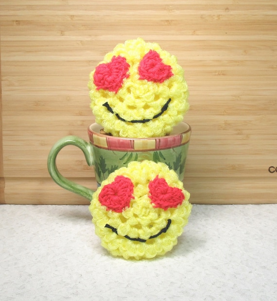 Smiley Face Pot Scrubber