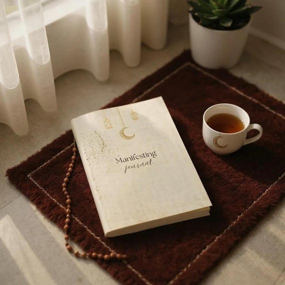 Manifestation Journal and Vision Board,  Goal Planner, Law of Attraction Notebook, Mindset, Self Care Journal, Manifesting Gift