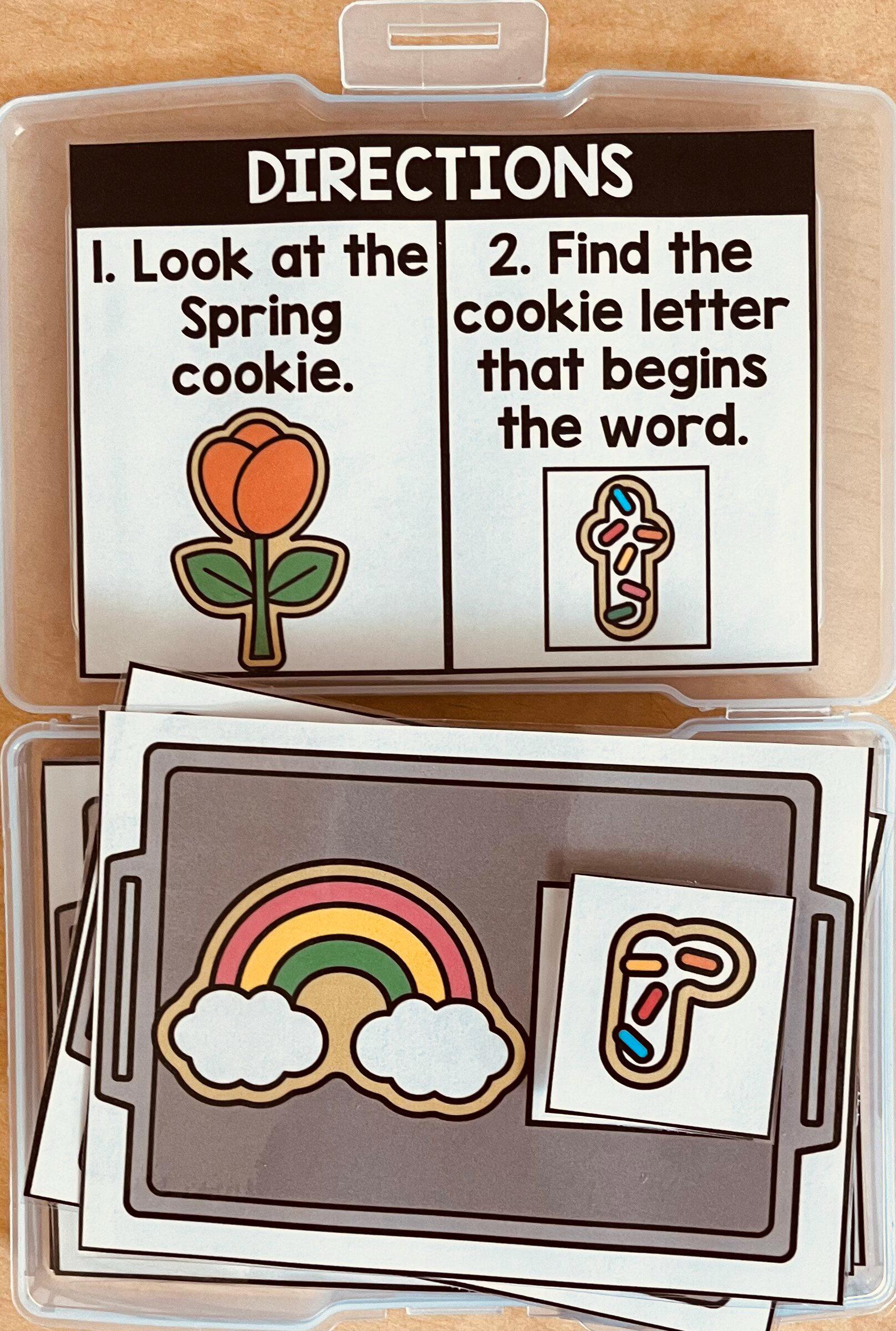 Spring Task Cards Printable: Preschool & Kindergarten Learning (PDF) - Etsy