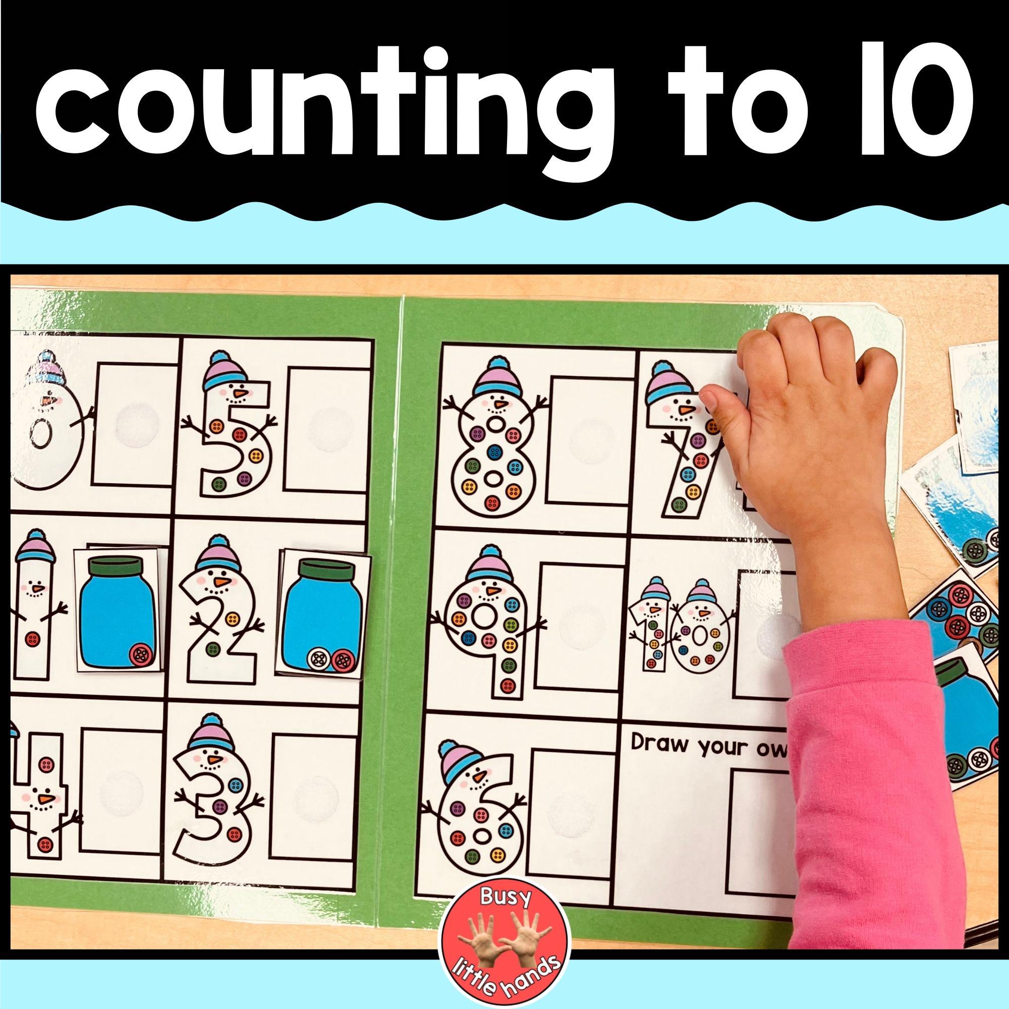 Winter File Folder Games: Preschool Learning Activities (physical ...