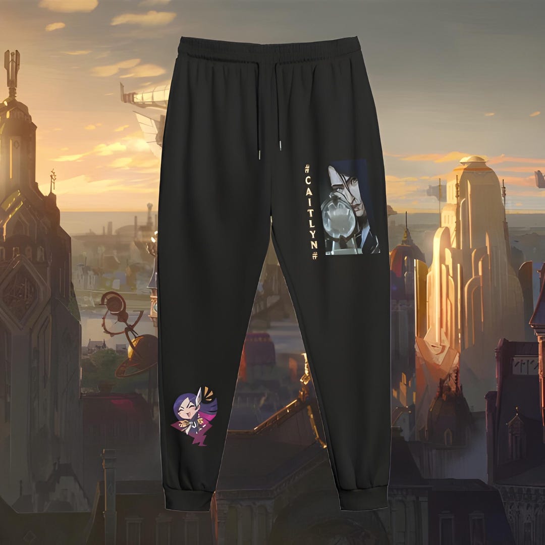 Pantalones deportivos unisex Caitlyn Arcane Vi Silco Jayce