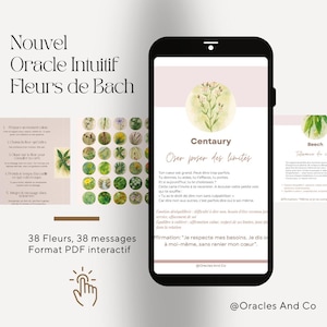 Oráculo intuitivo de flores de Bach