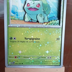 Pokemon: Bulbizare carte Shadowbox
