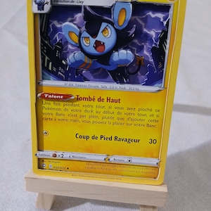Pokemon: Luxio carte Shadowbox
