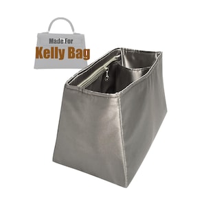 Fits (Kelly Bag) Satin Silk Bag Organizer, 15 20 25 28 32 35 40 42 Maxi Mini II, Sellier Retourne Danse Belt, 36 22 Elan, Trapezoid Shape