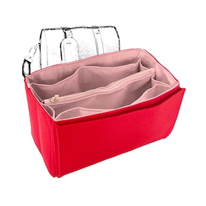 Fits (Keepall Bag in Different Sizes), Dual-Layer Water-Resistant Liner, Bag Lining Protector, Tote Divider, Multiple Colors