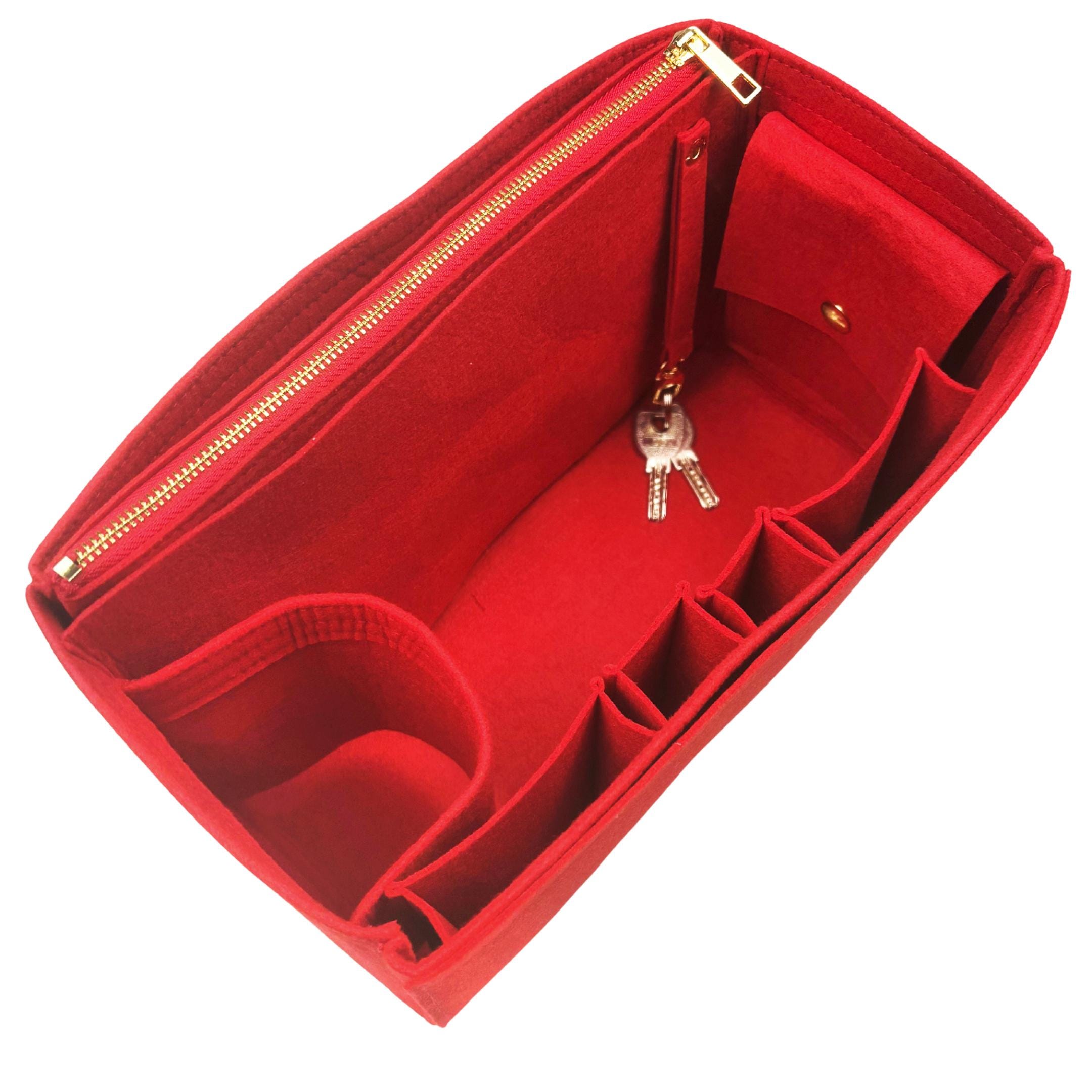 Organisateur De Sac à Main Insert XL Avec 11 Poches - Compatible Neverfull, Speedy, Birkin (Noir)