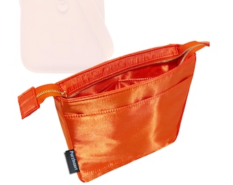 Pasuje do satynowej torby z jedwabiu (Evelyne Bag), rozmiar 29 33 GM PM Mini Tpm TGM, kieszeń na zamek błyskawiczny, mała wkładka
