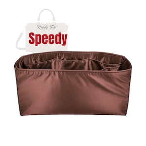 Passend für (Schnelle Tasche) Satin Seide Taschenorganizer, 25 30 35 40 42 Mini HL Nano 20 22, kundenspezifische Größe, Reißverschlusstasche, Flaschenfach