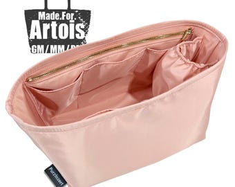 Passend für (Artois Bag) Wasserdichter Nylon Taschen-Organizer, Tote Insert, GM MM PM Groß Mittel Klein (Druckknopftasche und Elastikbandtasche)