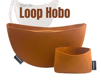 Passar (Loop Hobo Bag) Filtinsats, Blixtlåsficka, Väskorganisatör, M46311 Crescent