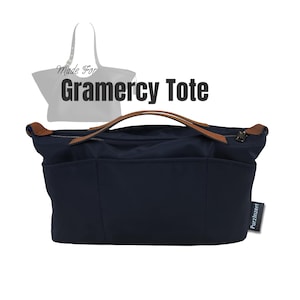 (GRAMERCY TOTE)防水ナイロンバッグオーガナイザー、CAM00 B4/BK、ファスナー付きポケットボトルホルダー（ハンドル付きファスナーカバータイプ）に適合します。