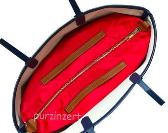 Passend für (St Louis Claire Voie GM PM) Wasserdichter Nylon Taschenorganizer, Anjou Artois Saint Large Medium Small Mini (Style Zip Cover mit Griff)
