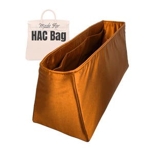 Serve para (Bolsa HAC) Organizador de bolsa de seda acetinada, 27 32 40 45 50 55 60 A Dos PM, tamanho personalizado, bolso com zíper, compartimento para garrafas, formato trapezoidal