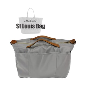 Passend für (St Louis GM PM) Wasserdichter Nylon Taschenorganizer, Anjou Artois Saint Claire Voie Large Medium Small Mini (Style Zip Cover mit Griff)