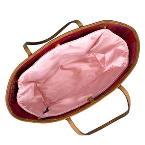 Fits (Neverfull Tote Bag) Shaper with NO Pocket, Satin Silk Bag Liner Organizer, GM MM pm bb Large Medium Small Mini, Purse Insert