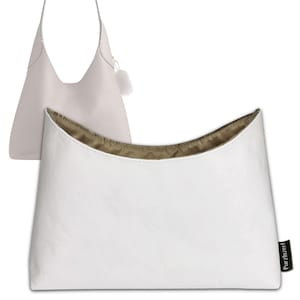 Inserto para Brooklyn 23, 28, 34, 39, hecho de papel Dupon y forro de seda satinada, organizador de bolsos con bolsillo con cremallera.