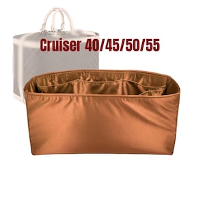 Passend für (Cruiser 40 45 50 55 Bag) Satin Silk Bag Organizer, benutzerdefinierte Größe, Reißverschlusstasche, Flaschenfach