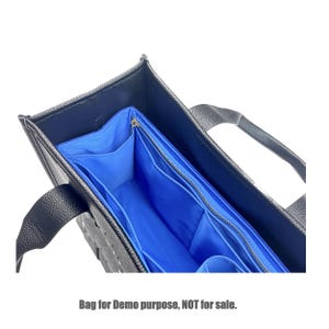 Passend für (Jacobs Tote), große, mittelgroße, kleine Crossbody, wasserdichte Tasche Insert Organizer, Reißverschlusstasche, Schlüsselhakenverschluss, wasserfeste Liner
