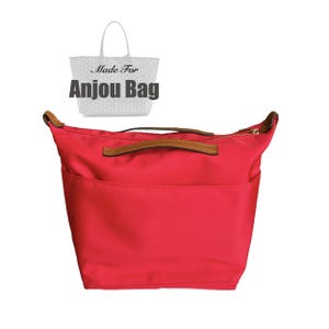 Fits (Anjou GM PM Mini) Waterproof Nylon Bag Organizer, St Louis Artois Saint Claire Voie Large Medium Small (Style Zip Cover with Handle)