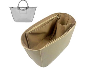 Fits (Le Pliag. Top Handle Handbag) Waterproof Insert, Original XL L M S XS, Nylon Organizer, Tote Collection Travel Energy Expandable Xtra