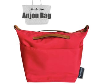 Passend für (Anjou GM PM Mini) Wasserdichter Nylon Taschenorganizer, St. Louis Artois Saint Claire Voie Large Medium Small (Style Zip Cover with Handle)