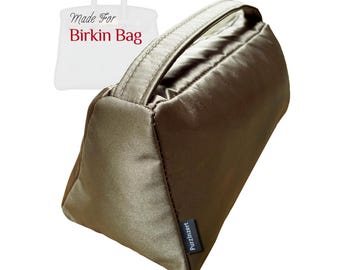 Fits (Birkin Bag) Satin Silk Bag Pillow Shaper, 25 30 35 40 42 JPG 45 50, Customized Size, Trapezoid Shape