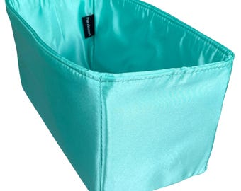 Fits (Speedy Bag) Shaper with NO Pocket, Satin Silk Bag Liner Organizer, 40 35 30 25, Purse Insert