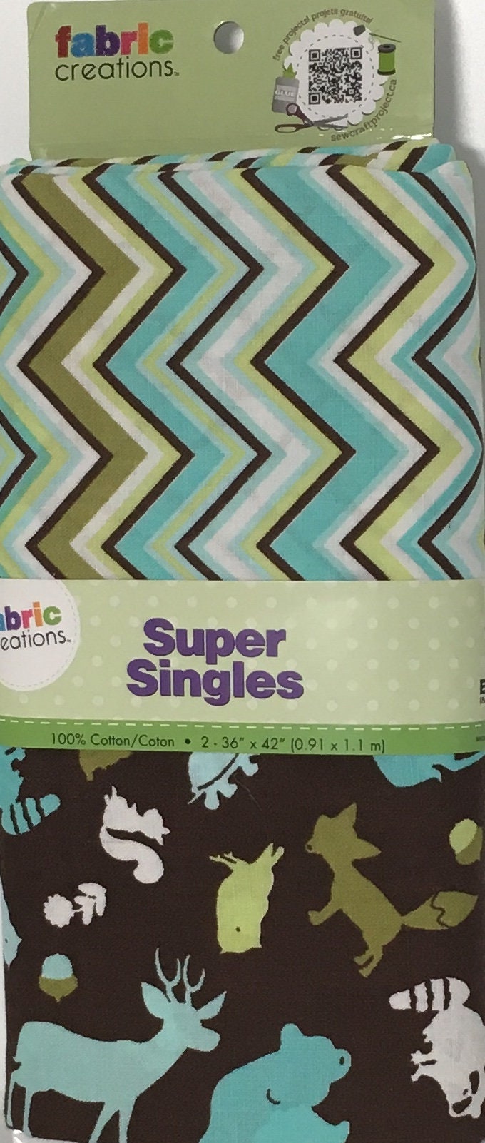 100/% Cotton quilting craft Fabric Autumn Shades Zig Zag Stripes Benartex