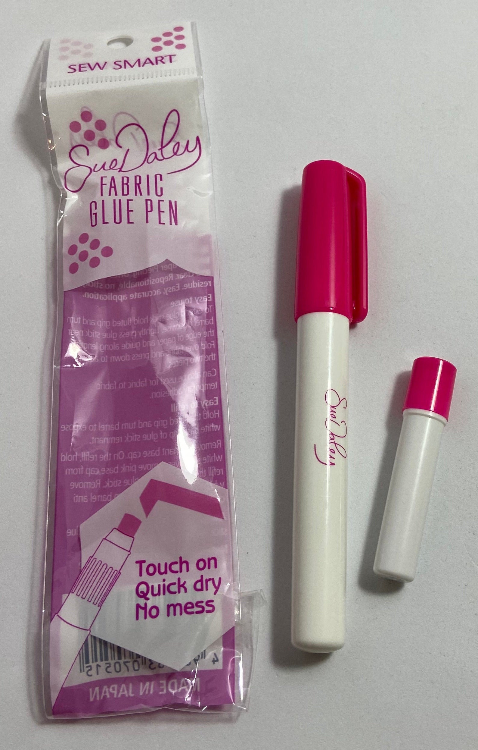 Sue Daley Fabric Glue Pen.sew Smart.riley Blake Designs.glue Etsy