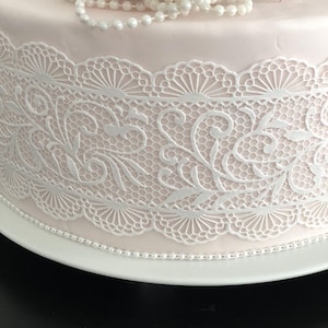 2 Sugar Lace | Edible Lace | Cake Lace | Sugar Lace |