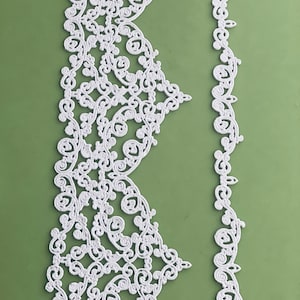 2 Sugar Lace Cake Border | Sugar Lace Applique | Edible Lace | Cake Lace | Sugar Lace