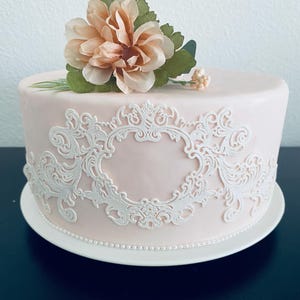 2 Sugar Lace | Edible Sugar Lace | Cake Lace | Edible Lace | Sugar Lace |