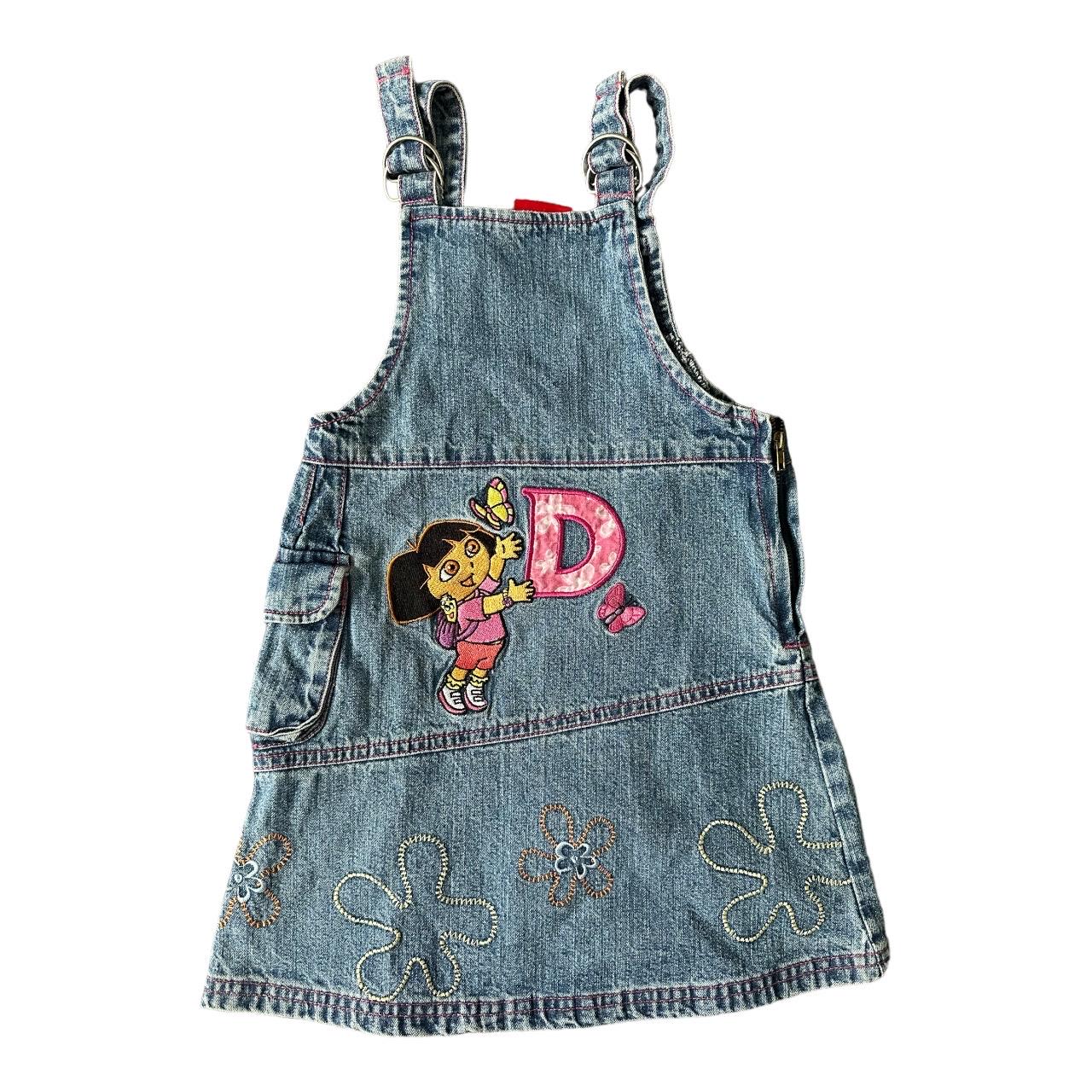 Mickey Denim Overall Etsy