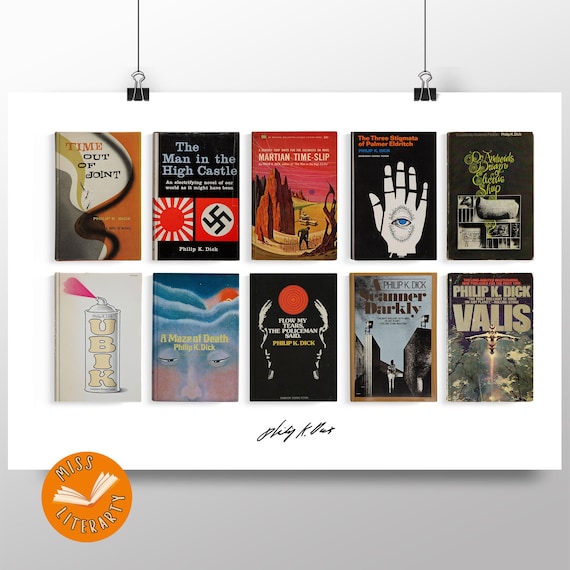 Philip K. Dick - Collected Novels - First Edition Cover Print