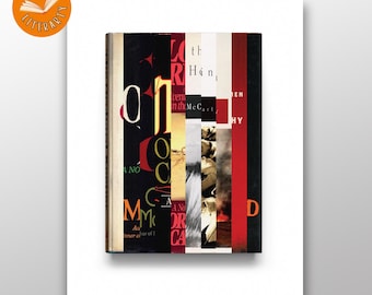 Cormac McCarthy - Spliced Front Covers Print - Abstract Literary Poster