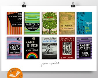 John Updike - Collected Novels - Erstausgabe Cover Druck