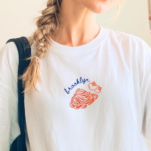 Brooklyn Shirt Spaghetti Shirt Tomato Shirt Pasta Shirt Food Shirt Ciao Bella Tomato Girl Pasta Tee Vintage Food Shirt Italian Shirt