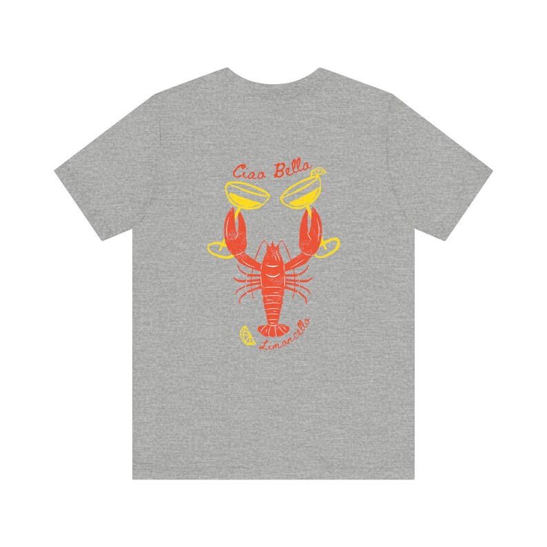 Ciao Bella Shirt Limoncello Dolce Vita Vibes Old Money Aesthetic Ocean Inspired Style Coastal Granddaughter Lobster Shirt Tomato Girl image 6