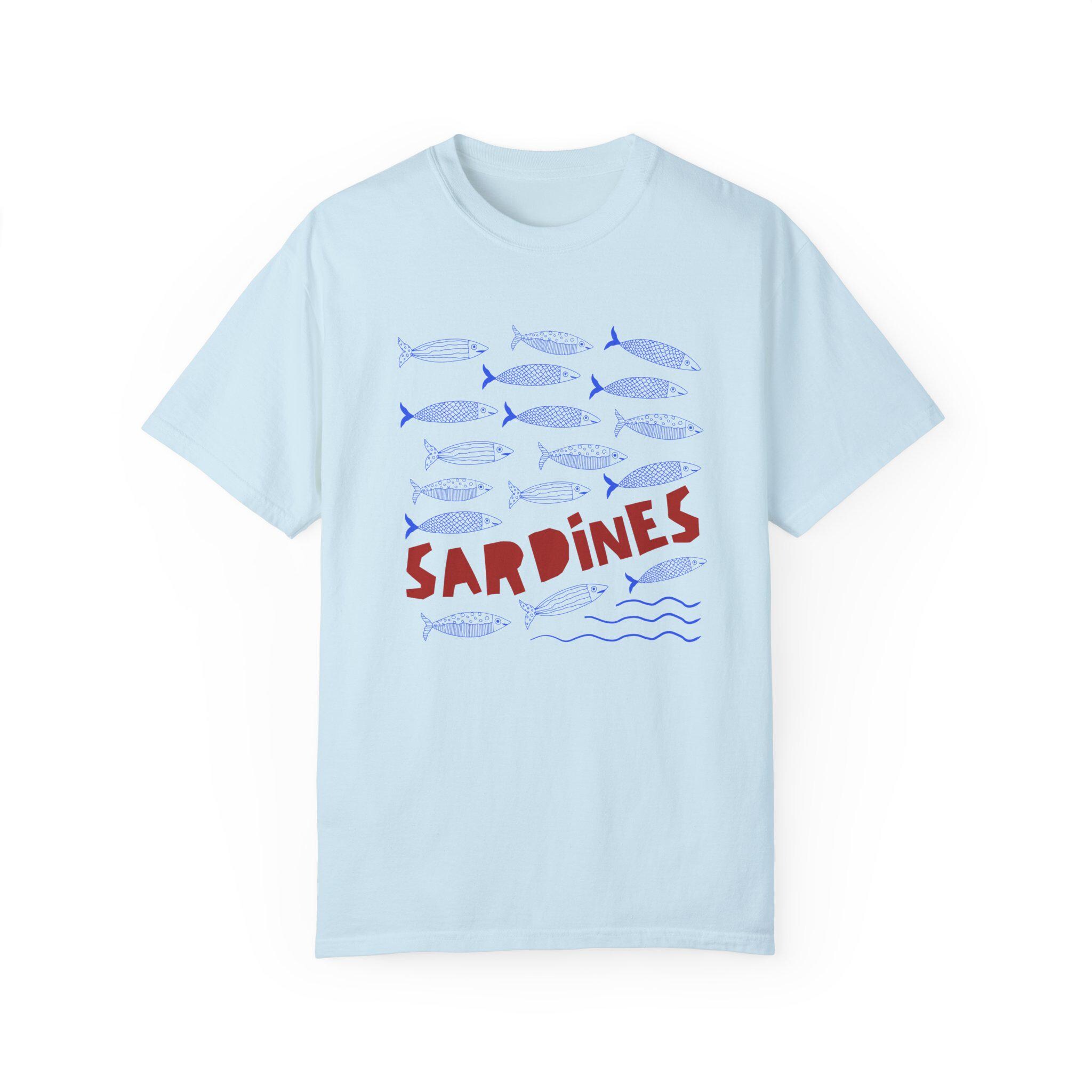 Sardine Shirt Tinned Fish Les Sardines Coastal Aesthetic Sardines