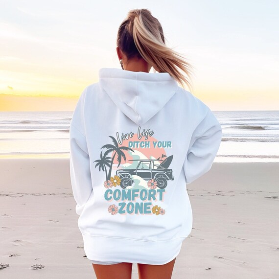 Ocean Inspired Style Coconut Girl Hawaii Sweatshirt Beachy Hoodies